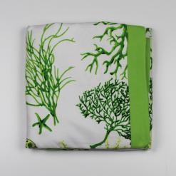Telo-lettino-microfibra-corallo-verde