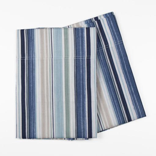 Federe-in-cotone-stripe-blu